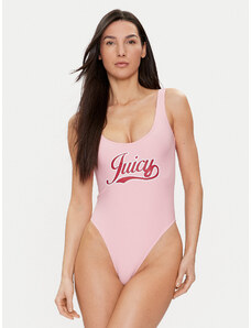 Juicy Couture Strój kąpielowy Retro Devina JCITS223204 Różowy