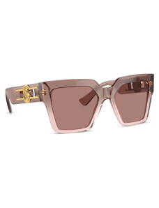 Okulary przeciwsłoneczne Versace 0VE4458 Brown Transparent 543573