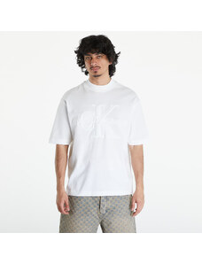 Koszulka męska Calvin Klein Jeans Premium Monologo Tee White