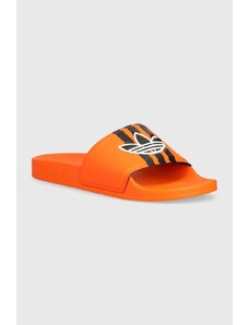 adidas Originals klapki Adilette męskie kolor pomarańczowy ID5788