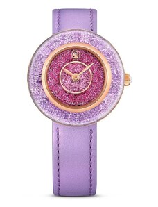 Swarovski zegarek CRYSTALLINE LUSTRE damski kolor fioletowy