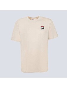 Fila T-Shirt Hamilton Tee Stn Męskie Ubrania Koszulki HAMILTONFW22JDM004ST Beżowy