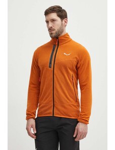 Salewa bluza sportowa Paganella kolor pomarańczowy wzorzysta 00-0000027924