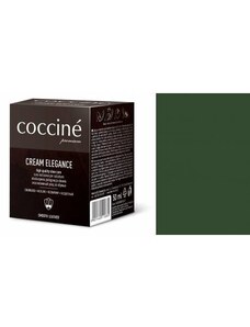 Cocciné Pasta Do Butów Krem Skóry Gładkiej Cream Elegance Ciemny Zielony 50 Ml