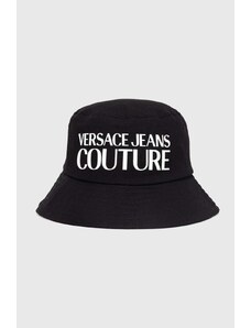 Versace Jeans Couture kapelusz bawełniany kolor czarny bawełniany 76GAZK04 ZG268