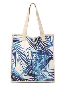 TATUUM Shopper bag w kolorze niebiesko-beżowym - 40 x 43 cm