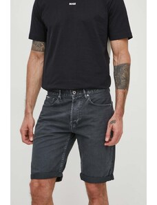 Pepe Jeans szorty jeansowe męskie kolor szary