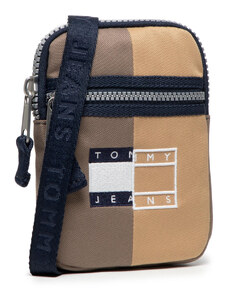 Tommy Jeans Etui na telefon Tjm Heritage Phone Pouch Spliced AM0AM09513 Beżowy