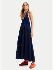 Desigual Sukienka letnia Toronto 24SWVK46 Niebieski Regular Fit