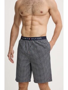 Tommy Hilfiger szorty piżamowe męskie kolor granatowy wzorzysta UM0UM01765