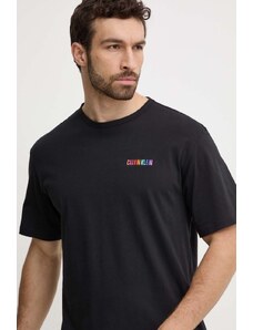 Calvin Klein Underwear t-shirt lounge bawełniany kolor czarny z aplikacją 000NM2631E