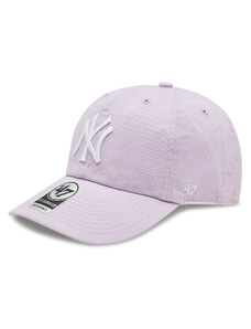 47 Brand Czapka z daszkiem Mlb New York Yankees '47 Clean Up W/ No Loop Label B-NLRGW17GWS-YX Fioletowy