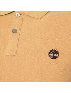 Timberland Polo Tfo Chest Logo Męskie Odzież Koszulki TB0A2BS1EH31 Brązowy