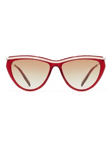 Hawkers okulary przeciwsłoneczne kolor czerwony HA-HBOW23RWX0
