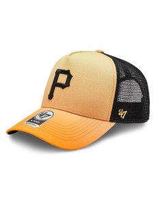 47 Brand Czapka z daszkiem Mlb Pittsburgh Pirates Paradigm Mesh '47 Mvp Dt B-PDMDT20PTP-YG Żółty