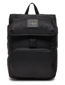 Plecak Calvin Klein Jeans Sport Essentials Sq Flat Bp43 L K50K511721 Black/Sharp Green 0GX