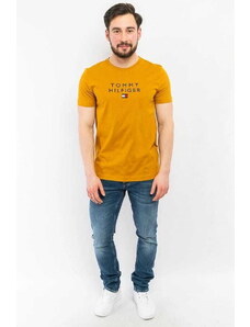T-shirt męski Tommy HIlfiger XM0XM01999 złoty (S)