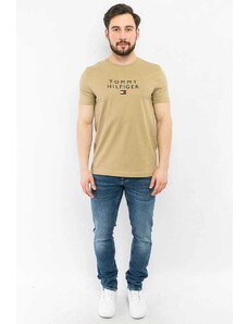 T-shirt męski Tommy Hilfiger XM0XM01999 piaskowy (S)