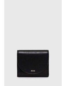 BOSS portfel damski kolor czarny 50517021
