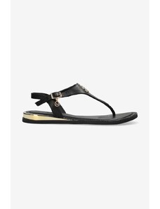 Mexx sandały skórzane Nyobi damskie kolor czarny MICY1605741W