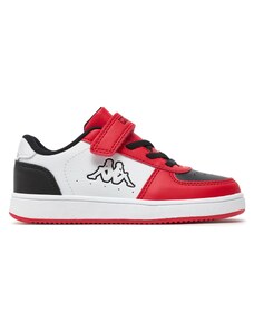 Sneakersy Kappa Logo Malone Ev Kid 36185LW White/Black/Red A00