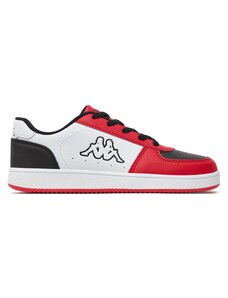 Sneakersy Kappa Logo Malone Kid 371K1IW White/Black/Red A00