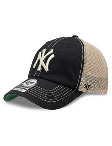 47 Brand Czapka z daszkiem Mlb New York Yankees TRWLR17GWP Czarny