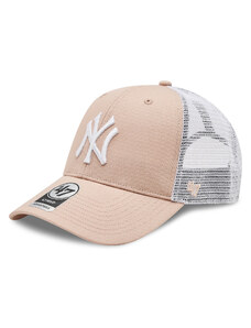 47 Brand Czapka z daszkiem Mlb New York Yankees Branson BRANS17CTP Różowy