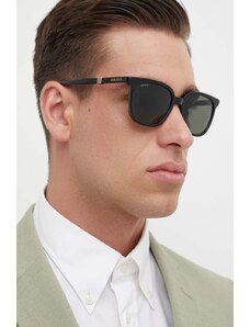 Gucci okulary przeciwsłoneczne męskie kolor czarny GG1493S