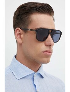 Gucci okulary przeciwsłoneczne męskie kolor czarny GG1494S