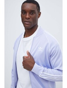 adidas Originals bluza męska kolor fioletowy z aplikacją IR9889