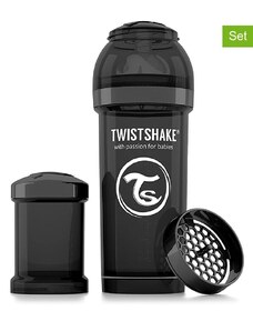 Twistshake 2 zestawy Twistshake w kolorze czarnym