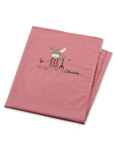 Sterntaler Koc "Emmily" w kolorze różowym - 100 x 70 cm