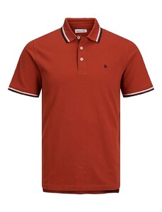 Jack & Jones Koszulka polo w kolorze czerwonym