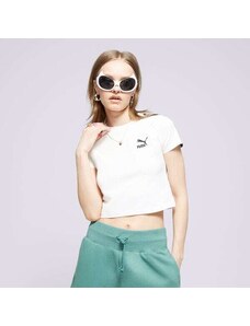 Puma T-Shirt Iconic T7 Baby Damskie Odzież Koszulki 62559802 Biały