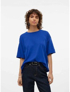 Vero Moda Koszulka "Didde" w kolorze niebieskim