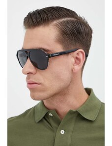 Dolce & Gabbana okulary przeciwsłoneczne męskie kolor czarny 0DG4452
