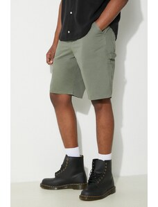 Carhartt WIP szorty jeansowe Single Knee Short męskie kolor zielony I031504.1YFGD