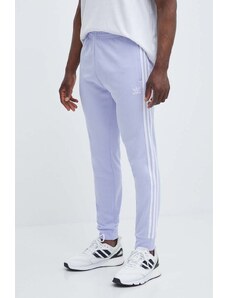 adidas Originals spodnie dresowe kolor fioletowy z aplikacją IR9879