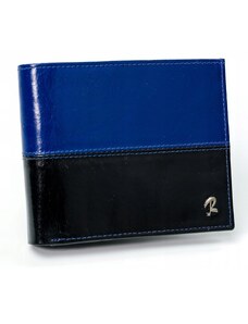 Skórzany portfel poziomy składany - Rovicky