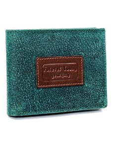 Piękny kolorowy portfel męski ze skóry naturalnej - Forever Young
