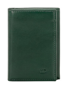 DuDu Nuvola Pelle Minimalistyczny Męskie portfel Trifold ze skóry z 6 miejscami na karty kredytowe, banknoty i okienkiem ID