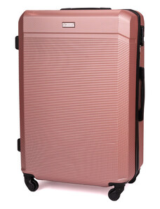 Solier Luggage Walizka podróżna średnia M 22' STL945 różowa