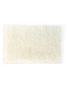VANUBA Tkany dywan z owczej skóry Beżowo-biały