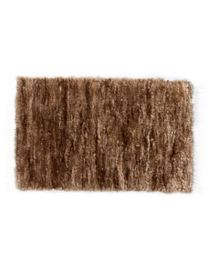 VANUBA Tkany dywan z owczej skóry Beżowo-biały