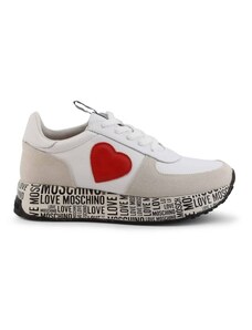 Sneakersy marki Love Moschino model JA15364G1EIA4 kolor Biały. Obuwie Damskie. Sezon: Wiosna/Lato