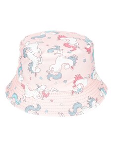 Versoli Kapelusz dwustronny bucket hat dziecięcy różowe jednorożce kap-md-10