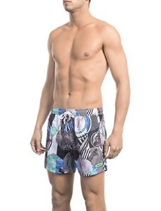 Modny, markowy strój kapielowy Bikkembergs Beachwear model BKK1MBS06 kolor Szary. Odzież męska. Sezon: