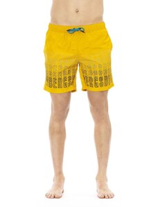 Modny, markowy strój kapielowy Bikkembergs Beachwear model BKK1MBM02 kolor Zółty. Odzież męska. Sezon: