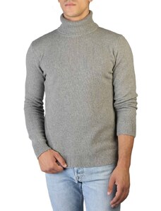 Swetry marki 100% Cashmere model T-NECK-M kolor Szary. Odzież męska. Sezon: Jesień/Zima